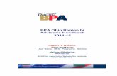 BPA Ohio Region IV Advisor’s Handbook 2014-15 · Intent form due Oct 14 Wednesday, Nov Greater19 BPA State Leadership Conference Columbus ConventionCenter,Columbus,OH Regional Competition