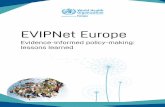 EVIPNet Europe - World Health Organization...Formally establishing a KTP is recognized as being a complex and lengthy process. Equally, developing technical knowledge translation tools,