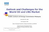 Otl kOutlook and Ch llChallenges for the World Oil and LNG Market · 2018. 1. 8. · Outlook for Near-Term Global Oil Market Ken Koyama, IEEJ, December 8th, 2015 Outlook for Near
