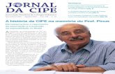A história da CIPE na memória do Prof. Pinus...IX Congresso Paulista de Cirurgia Pediátrica conta com participação internacional (pág. 20) A história da CIPE na memória do