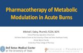 Pharmacotherapy of Metabolic Modulation in Acute Burns€¦ · 14/5/2018  · Propranolol RCT Design Study Population Single center, prospective, randomized, blinded trial N = 81
