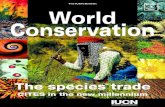 The IUCN Bulletin World Conservation...crocodile (WWF-Canon/Michel Roggo), Cuban painted tree snail (WWF-Canon/Michel Roggo), Apollo butterfly (WWF-Canon/Hartmut Jungius), unidentified