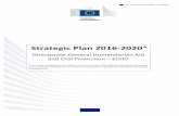 Strategic Plan 2016-2020 - European Commission · 2016. 7. 19. · 1 Strategic Plan 2016-2020* Directorate-General Humanitarian Aid and Civil Protection – ECHO * The current Commission's