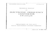 Electronic Frequency Converter CV-2353/U - Navy RadioTitle: Electronic Frequency Converter CV-2353/U Author: NAVSHIPS 0969-125-0280