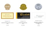 Medaglia d’Oro - rabosopiave.com€¦ · Medaglia d’Oro DECANTER World Wine Awards 2015 Londra Medaglia d’Oro CONCOURS MONDIAL 2015 Bruxelles Medaglia d’Argento MONDIAL du