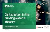 Digitalization in the Building Material Industry...Industry 4.0 Integration models along the value chain Source: BCG analysis. 8. Digitalization starts with BIM ... Technology A Guide