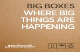 BIG BOXES WHERE BIG THINGS ARE HAPPENING...BIG BOXES WHERE BIG THINGS ARE HAPPENING DELIVERING THE PERFECT BIG BOX SEGRO Logistics Park East Midlands Gateway (SLPEMG) is a 700 acre