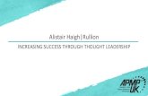Alistair Haigh|Rullionsymposium2017.apmpuk.co.uk/images/slides/Alistair... · Alistair Haigh. What did we set out to achieve? Increase market awareness Build our engagement with our