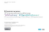 Freestanding Water Optimizer - Lowe'spdf.lowes.com/useandcareguides/854052008008_use.pdfpod utilizes a activated carbon granules to improve the safety of drinking water by effectively