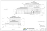 FRONT ELEVATION - Three Trees Custom · PDF file front elevation scale: 1/4" = 1'-0" left elevation scale: 3/16" = 1'-0" notes: 1. grade elevations are for drawing purposes only. house