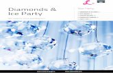 Diamonds & Your Party Ice Party q DiamonDs & ice Party 2“Welcome to the Diamond Room.” Claire says. “You get to pick the diamonds that you would like to wear tonight. There’s