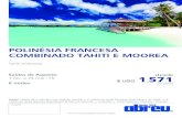 POLINÉSIA FRANCESA COMBINADO TAHITI E MOOREA · POLINÉSIA FRANCESA COMBINADO TAHITI E MOOREA Tahiti e Moorea. Created Date: 20160126100432Z ...
