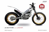 2020 · 2020. 9. 21. · Importante Esta motocicleta ha sido diseñada y construida como un modelo monoplaza. El límite de carga y la configuración del asiento de la motocicleta