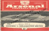 ARSENAL FOOTBALL CLUB LIMITED - The Arsenal History ...run of away Cup matches in Arsenal's history, the seven in the seasons 1934-35 and 1935-36. We had a home tie on the eighth occasion,