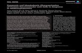 Proteomic and Metabolomic Characterization of Human ...diseasebiophysics.seas.harvard.edu/wp-content/... · metabolomic[9,10] analysis of the individual compartments of a microfluidic