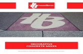 DECORATIVE CONCRETE MIXES - Hazell Broshazellbros.com.au/wp-content/uploads/concrete-brochure-print.pdf · Hazell Bros has been providing durable, quality concrete for more than 20