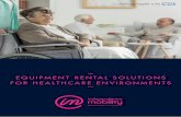 EQUIPMENT RENTAL SOLUTIONS FOR HEALTHCARE ... - … · Independence Mobility supply a wide range of manual wheelchairs from leading brands including Sunrise Medical, Invacare and