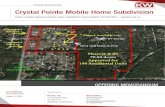 OFFERING MEMORANDUM Crystal Pointe Mobile Home … Pointe.pdfrepresentation about it. It is submitted subject to the possibility of errors, omissions, change of price, rental or other