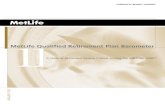 2011 Qualified Retirement Plan Barometer Study · of group annuity assets3 and lead the market4 with over $36 billion of transferred pension ... executive Summary Major findings barometer
