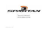 Spartan Mower Parts Manual RZ · 2018. 5. 2. · 16 2 425-0004-00 Mower Drive Arm Hub & Deck Lift Arm Spacer 17 1 419-0008-00 3/4" ID X FOR 1-3/16" HOLE FOR 11 GA RUBBER GROMMIT 18
