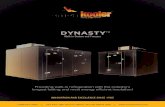 DYNASTY - J.E.S. Restaurant Equipment · 2016. 3. 31. · DYNASTY™ Walk-in Coolers and Freezers DYNASTY WALK-IN STANDARD FEATURES Listening to our customers is what we do best.