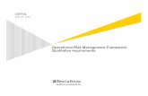Operational Risk Management Framework- Qualitative ... · bank to better understand its risk profile and target risk management resources and strategies most effectively.”-BCBS