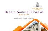 Modern Working Principles - Cornwall Council...•People Agile and flexible working styles •Process New and improved technology •Place Contemporary work settings . What does Modern