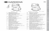 OM, Gardena, 1740, 1742, 4000/2, 4000/2 automatic ... · ventilem GARDENA. Při připojování zahradní hadice doporuču-jeme použít hadicovou spojku od společnosti GARDENA: pro