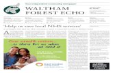 Your independent community newspaper WALTHAM No. 19, …of WFWellComm CIC are: Community Transport Waltham Forest, Social Spider CIC, HEET. WFWellComm CIC Management Board: David Floyd