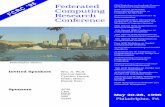 FCRC ‘96 Federated Computing 23rd Annual ACM/IEEE …acm-stoc.org/stoc1996/program96.pdfOrganizing Committee encourages you to consider bringing your family along to Phila-delphia.