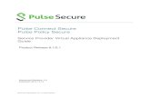 Pulse Connect Secure Pulse Policy Secure · CHAPTER 1 Virtual Appliances Overview ... CHAPTER 2 Deploying Virtual Appliances on VMware ESXi Through vCenter Using OVF Properties ...
