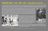 DEC - OK - Thành Thaiaejjrsite.free.fr/goodmorning/gm80/gm80_ThanhThai.pdf · temps rebaptisé lycée Khai Dinh), d’où sont issus des Vietnamiens célèbres, dont Ngô Đình