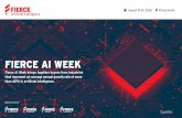 What is Fierce AI Week? · PDF file and Appliances Engineering AI Track Session 11:00AM – 12:00PM 1:00PM – 1:30PM 11:00AM – 12:00PM 1:00PM – 1:30PM 11:00AM – 12:15PM 1:00PM