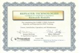 REPEATER TECHNOLOGIESraimundorodulfo.com/resume/files/CDMARepeaterNet.pdf · Certificate of Completion is awarded to Raimundo Rodulfo For completing the OA850C CDMA Network Repeater