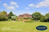Barrack Road, West Parley, Dorset BH22 8UB€¦ · West Parley offers a large area of Heathland adjacent to the property, for horse riding and walking. Ferndown offers an excellent