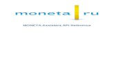 MONETA.Assistant API Reference · c) Under Advanced accounts, click Add account. d) Complete the form and click Save. Merchant Account Settings In account management section («Management»