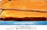 EMPANADAS - Congelados Casafrio · Empanada mediana de bonito o carne Empanada mediana de carne de hojaldre Empanada mediana de espinacas Empanada mediana de salmón Catálogo de