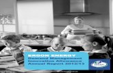 Ergon Energy Distribution Annual Planning Report 2013/14 Energy - Demand manage… · North Shore Display, Auto Demand Response Trial, and RECESS1 has allowed their progress towards
