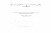 Modeling and Computational Methods for Multi-scale …qinli/research/Qin_thesis.pdfThis dissertation consists of two parts: quantum transitions (Part 1) and hydrodynamic limits of