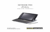 netpad Win CE 4.1 User Manual - Psion · The NETBOOK PRO, supplied by Psion Teklogix, has been tested and found to comply with FCC PART 15, SUBPART B - UNINTENTIONAL RADIATORS, CLASS