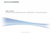 AN-1001 - Mouser Electronics · AN-1001 Understanding Power MOSFET Parameters . Taiwan Semiconductor 1 Version: A1611 Content 1. Absolute Maximum Ratings ...