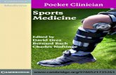 This page intentionally left blankaicp.edu.pk/img/library/books/Sports pocket book.pdf · neck injuries in athletes, ACL injuries, LisFranc fracture-dislocations, groin injuries,
