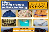 6 Free Sewing Projects to Make for Going Back to School Back to Sc… · You can find more kids sewing patterns, sewing tips, and decorating ideas at . Our eBooks, like all our sewing
