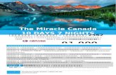   · Web viewThe Miracle Canada. 10. DAYS. 7. NIGHTS. เดินทาง . กันยายน – ธันวาคม 2562. เริ่มต้นเพียง