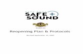 Reopening Plan & Protocols · 2020. 9. 11. · Hard Rock Hotel & Casino Atlantic City Safe + Sound Reopening Plan & Protocols Introduction The health and safety of our team members