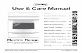 Use & Care Manual - Frigidairemanuals.frigidaire.com/prodinfo_pdf/Springfield/316423413en.pdf · Your satisfaction is our number one priority. We know you’ll enjoy your new range