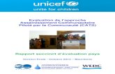 Evaluation de l’approche Assainissement Communautaire ...€¦ · BAD Banque Africaine de Développement CATS Approche Communautaire de l’Assainissement Total CPI Counter Part