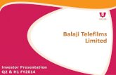 Financials 3 - 22 - Balaji Telefilmsbalajitelefilms.com/admin/pdf/quarterly-report/Balaji... · 2019. 1. 16. · o Pavitra Bandhan was launched on Doordarshan • Hours for Hindi