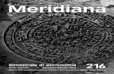 Meridiana · 2015. 3. 9. · campo, da 25 mm (72x) e da 10 mm (180x), con bari-letto da 31,8 millimetri. Una volta smontato il tubo otti-co (due viti a manopola) e il contrappeso,