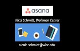 Nicci Schmidt, Waisman Center · Cortisol proposal - uopdates on Birdie collabc Schedule meetings with James Li (summer) Current topics: Kristin's 1st yr project overview Future topics: